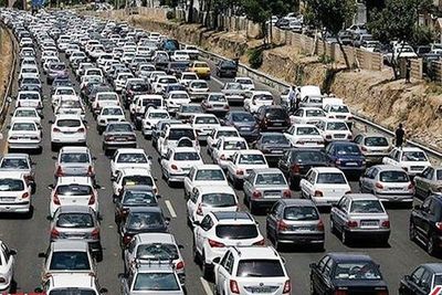 وضعیت تردد در محورهای مواصلاتی در سوم فروردین