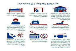 هنگام وقوع زلزله چه باید کرد؟