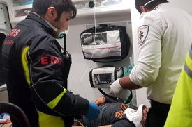 پنج مصدوم در پی وقوع تصادف در بزرگراه یاسینی