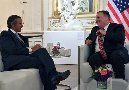 گفت‌وگوی دبیرکل آژانس با پمپئو درباره ایران