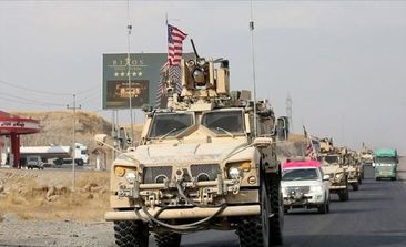 کاروان ائتلاف آمریکایی در استان صلاح الدین عراق هدف انفجار قرار گرفت