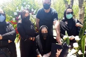 محسن قاضی مرادی در قطعه هنرمندان آرام گرفت