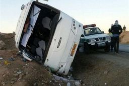 برخورد خونین اتوبوس با ۱۰ خودرو در هراز