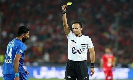 بیژن حیدری داور فینال جام حذفی فوتبال شد