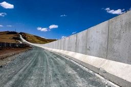 دیوار ترکیه در مرز مشترک با ایران