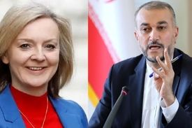 وزیر امورخارجه جمهوری اسلامی ایران با همتای انگلیسی خود رایزنی کرد