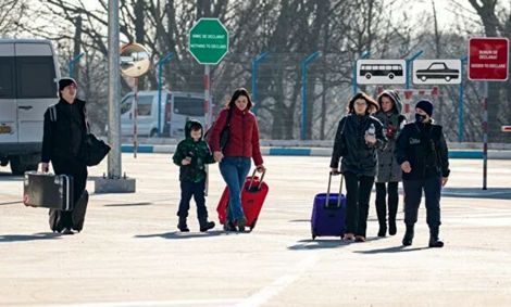 ۱۵۰ هزار اوکراینی به کشورهای اروپایی پناهنده شدند