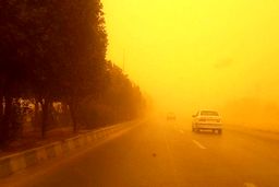 جولان گرد و خاک در نقاط مختلف کشور