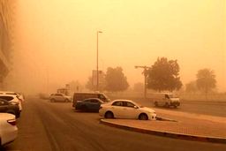 عبور۴۲برابری غلظت گردوغبار درابادان بیش از حدمجاز