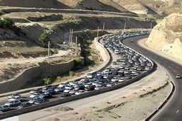 جاده چالوس یکطرفه شد