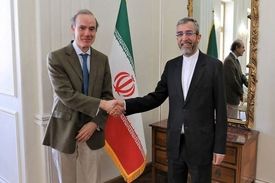 انریکه مورا با باقری دیدار کرد