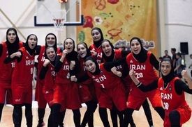 تیم ملی بسکتبال بانوان ایران تاریخ ساز شد